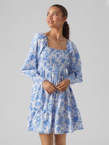 Vero Moda VMNOMIA Krótka sukienka -Snow White - 10295534