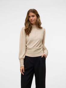 Vero Moda VMAURORA Top -Pumice Stone - 10295544