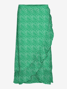 Vero Moda VMWONDA Høj talje Lang nederdel -Bright Green - 10295562