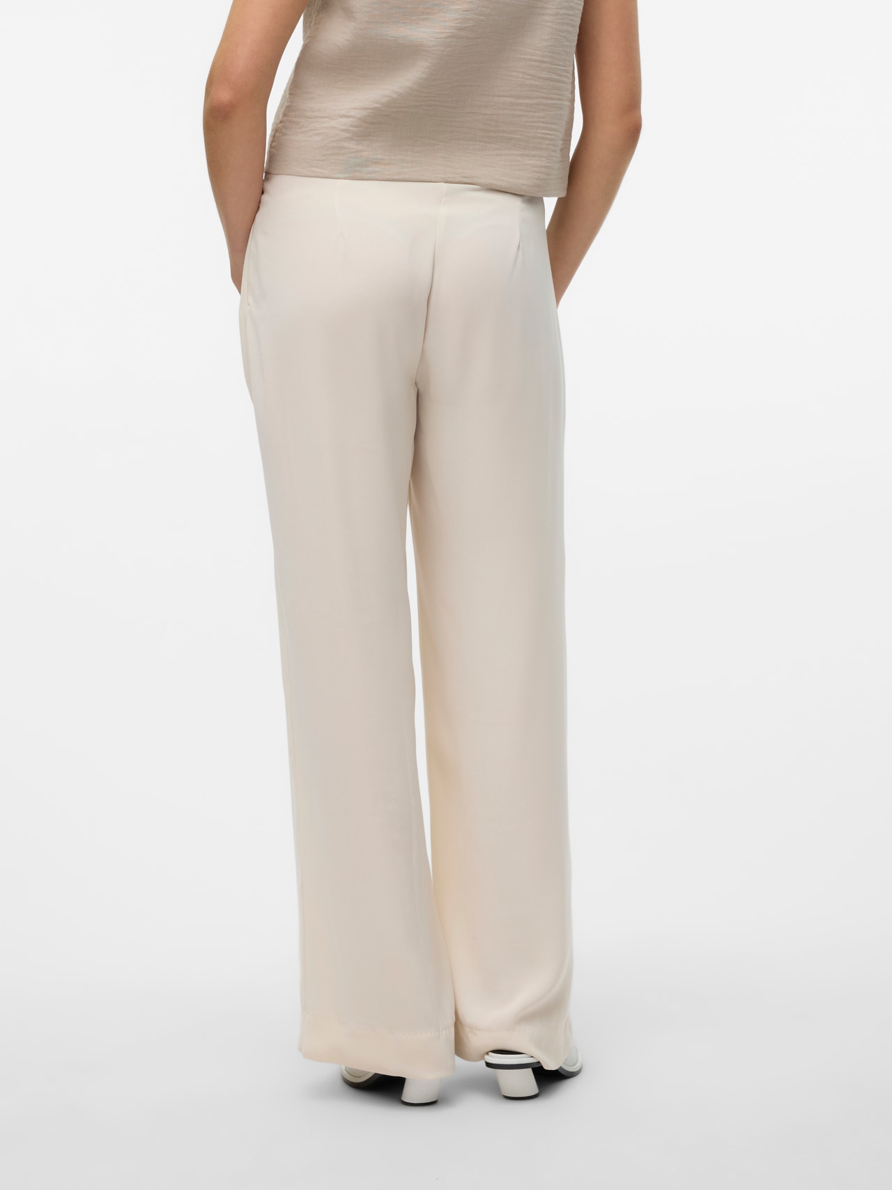Vero Moda VMGISELLE Taille haute Pantalons -Birch - 10295598