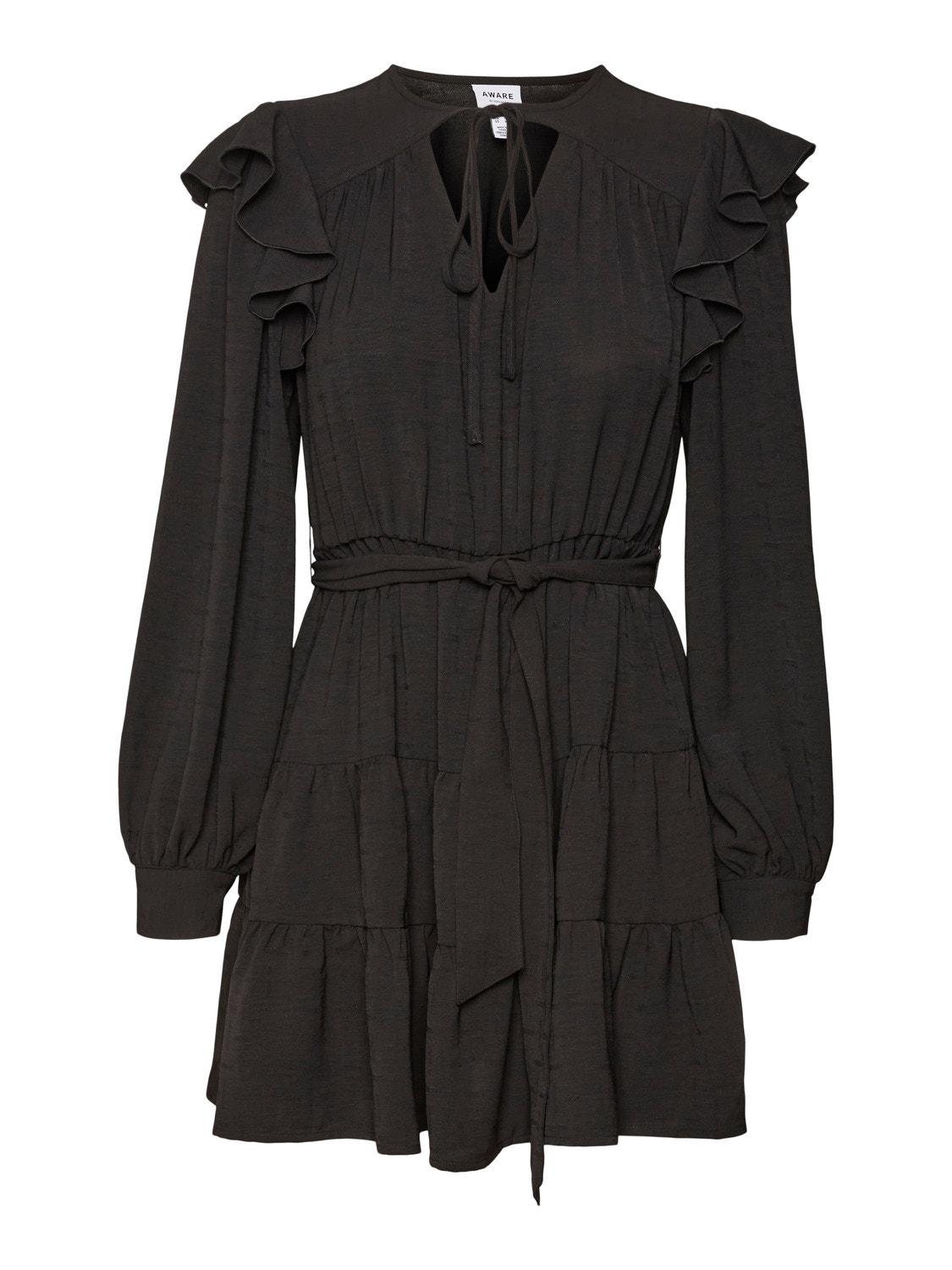 Vero Moda VMGREENLEE Kort kjole -Black - 10295626