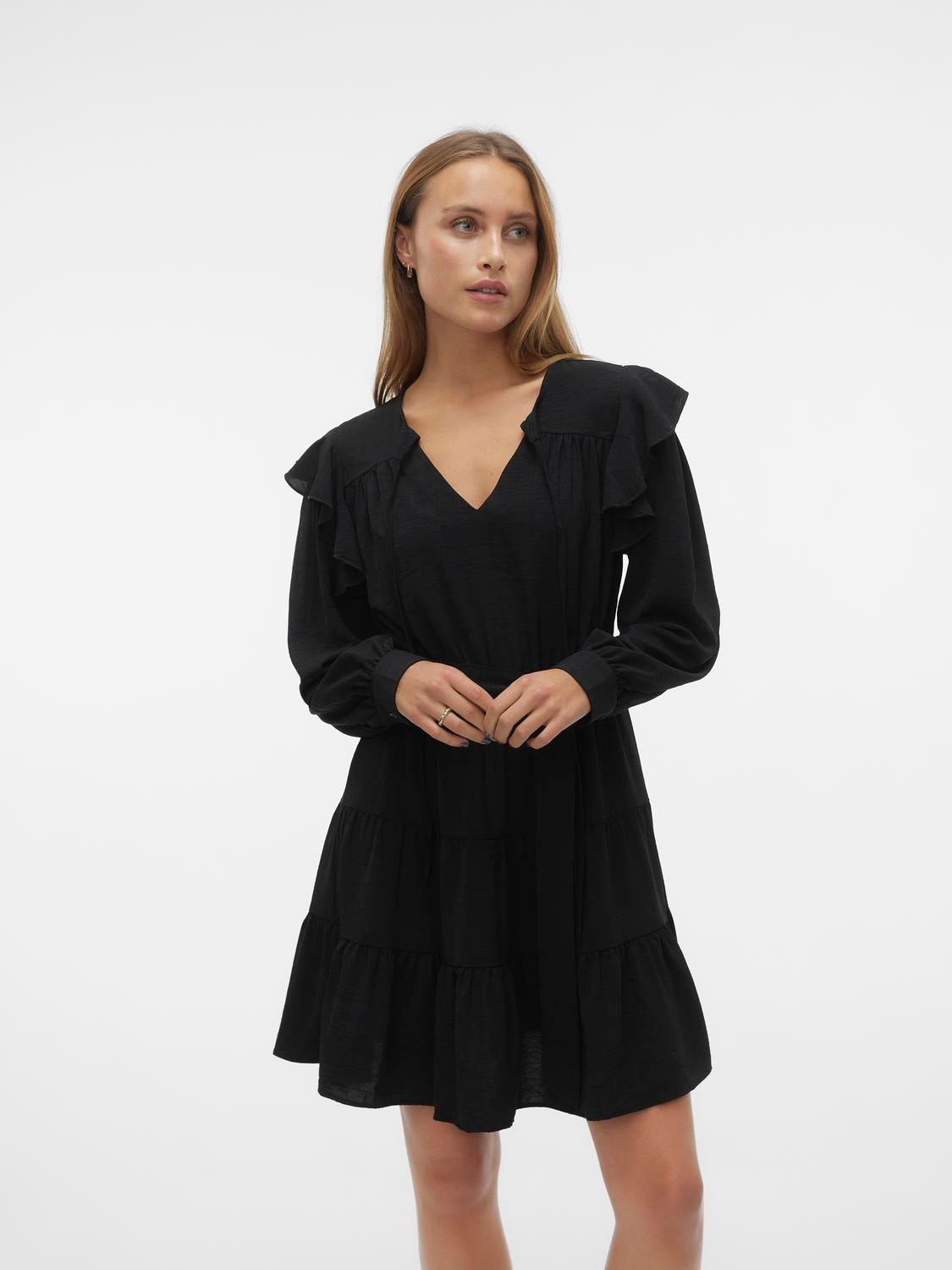 Vero Moda VMGREENLEE Short dress -Black - 10295626