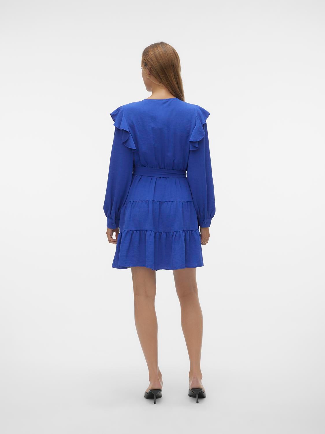 Vero Moda VMGREENLEE Kort kjole -Bluing - 10295626