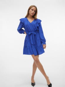 Vero Moda VMGREENLEE Kort klänning -Bluing - 10295626