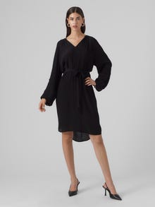 Vero Moda VMCITTA Midi dress -Black - 10295632