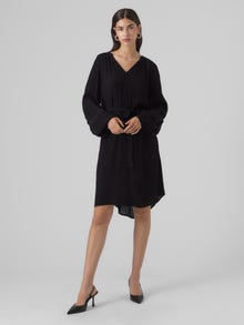 Vero Moda VMCITTA Midi dress -Black - 10295632