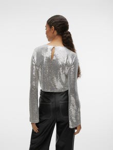 Vero Moda VMKAJE Top -Silver Colour - 10295633