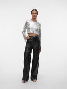 Vero Moda VMKAJE Top -Silver Colour - 10295633