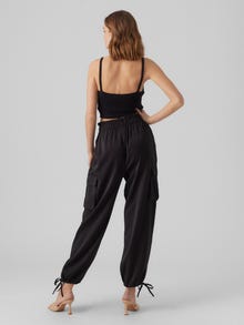 Vero Moda VMJOSH High rise Cargo Trousers -Black - 10295713