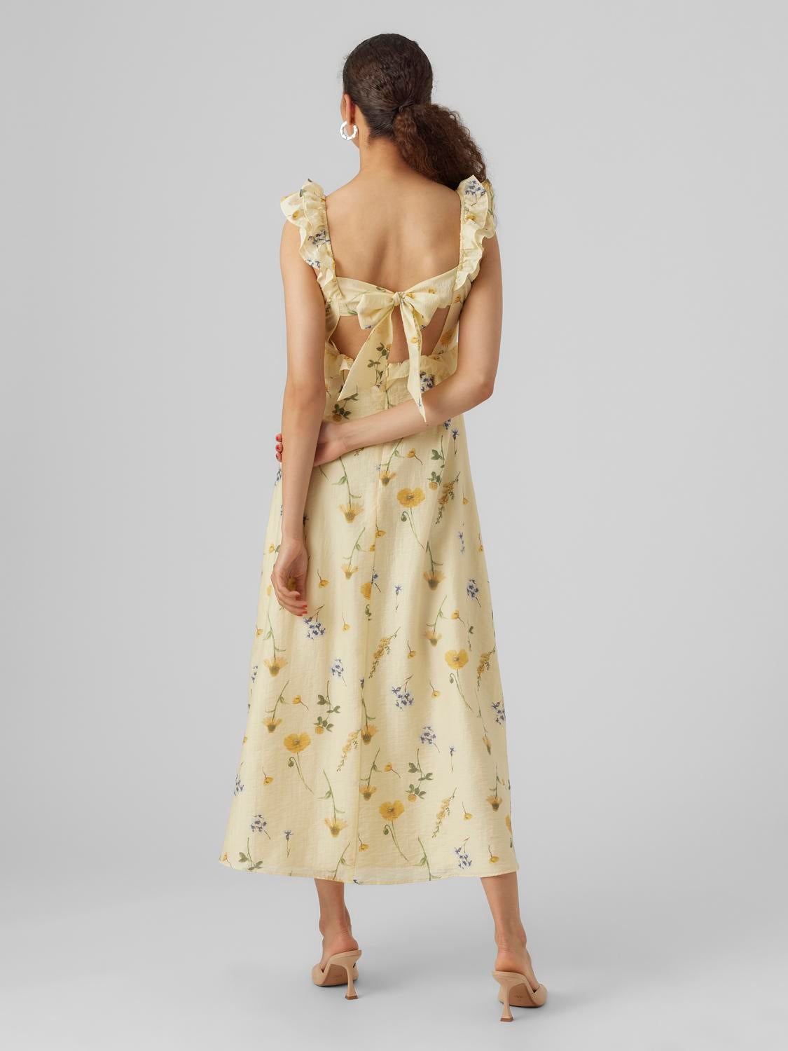 Yellow Light VMMADELEINE | Long dress | Vero Moda®