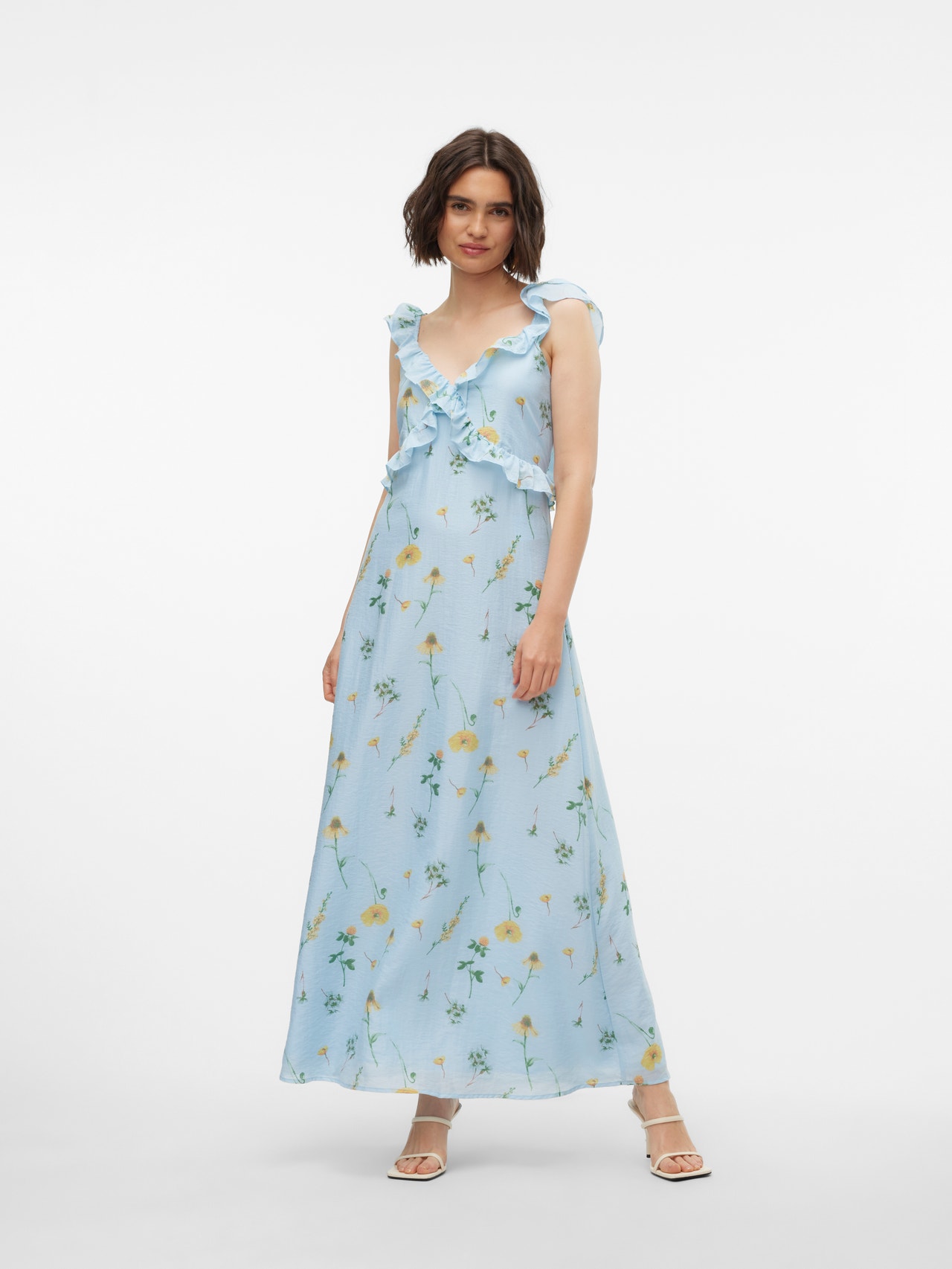 Vero Moda VMMADELEINE Long dress -Delicate Blue - 10295717