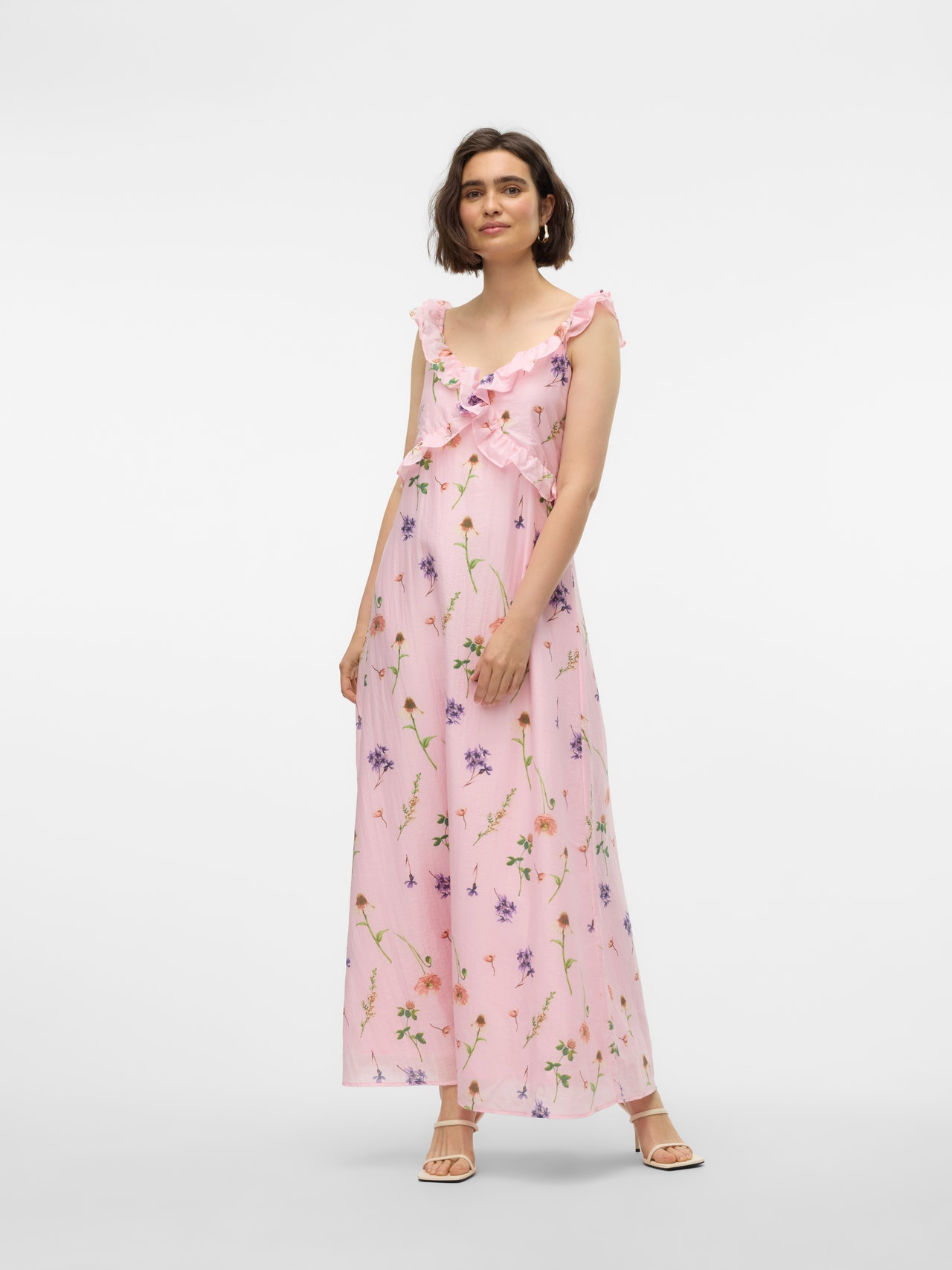Vero Moda VMMADELEINE Lange jurk -Cherry Blossom - 10295717