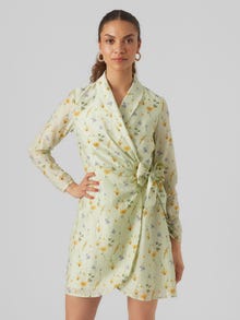 Vero Moda VMMADELEINE Kurzes Kleid -Bok Choy - 10295718