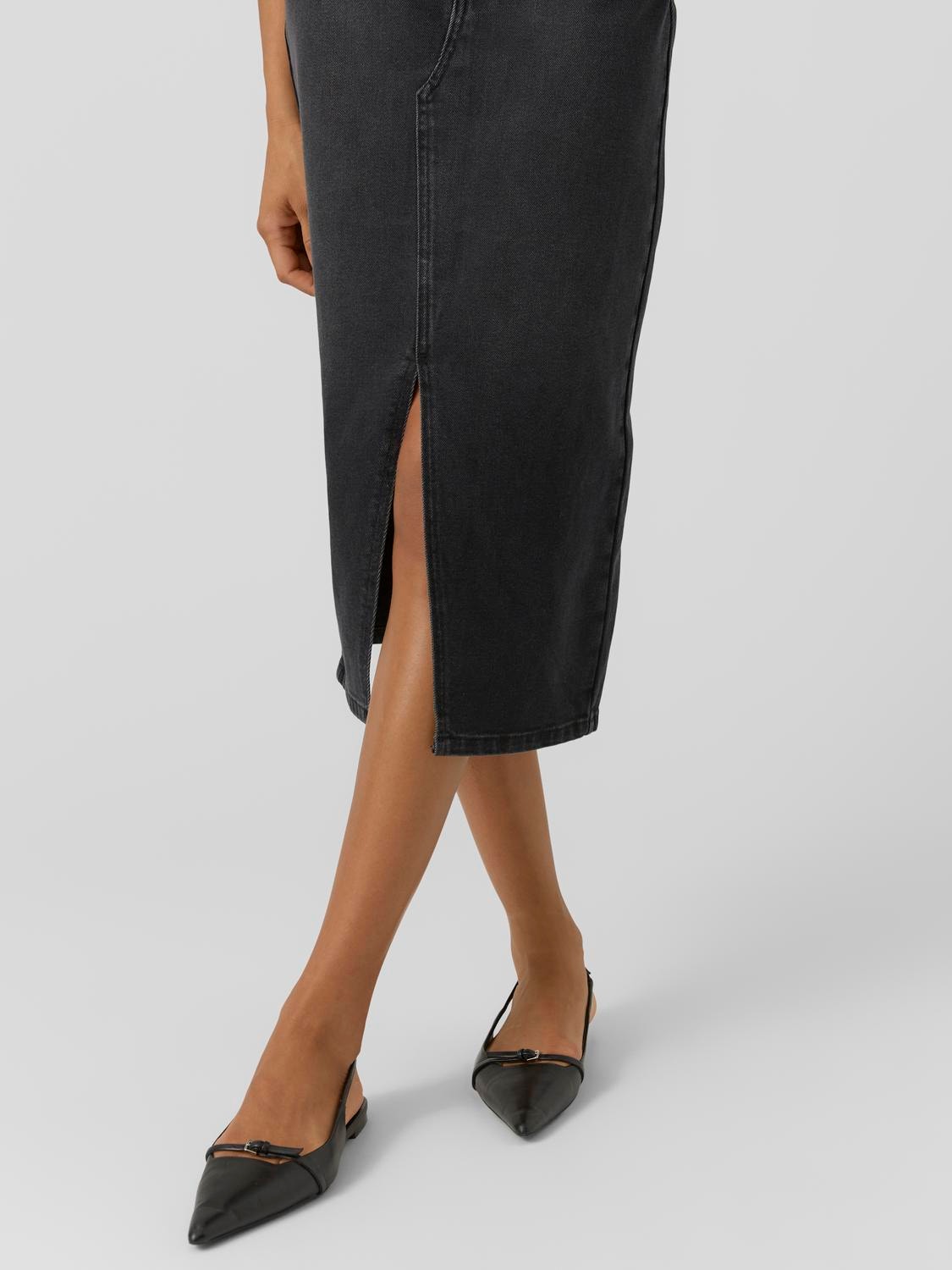 Vero Moda VMVERI Long Skirt -Black - 10295731