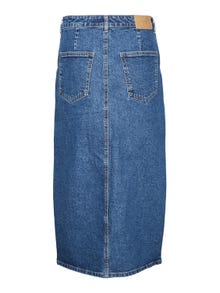 Vero Moda VMVERI Lang nederdel -Medium Blue Denim - 10295731