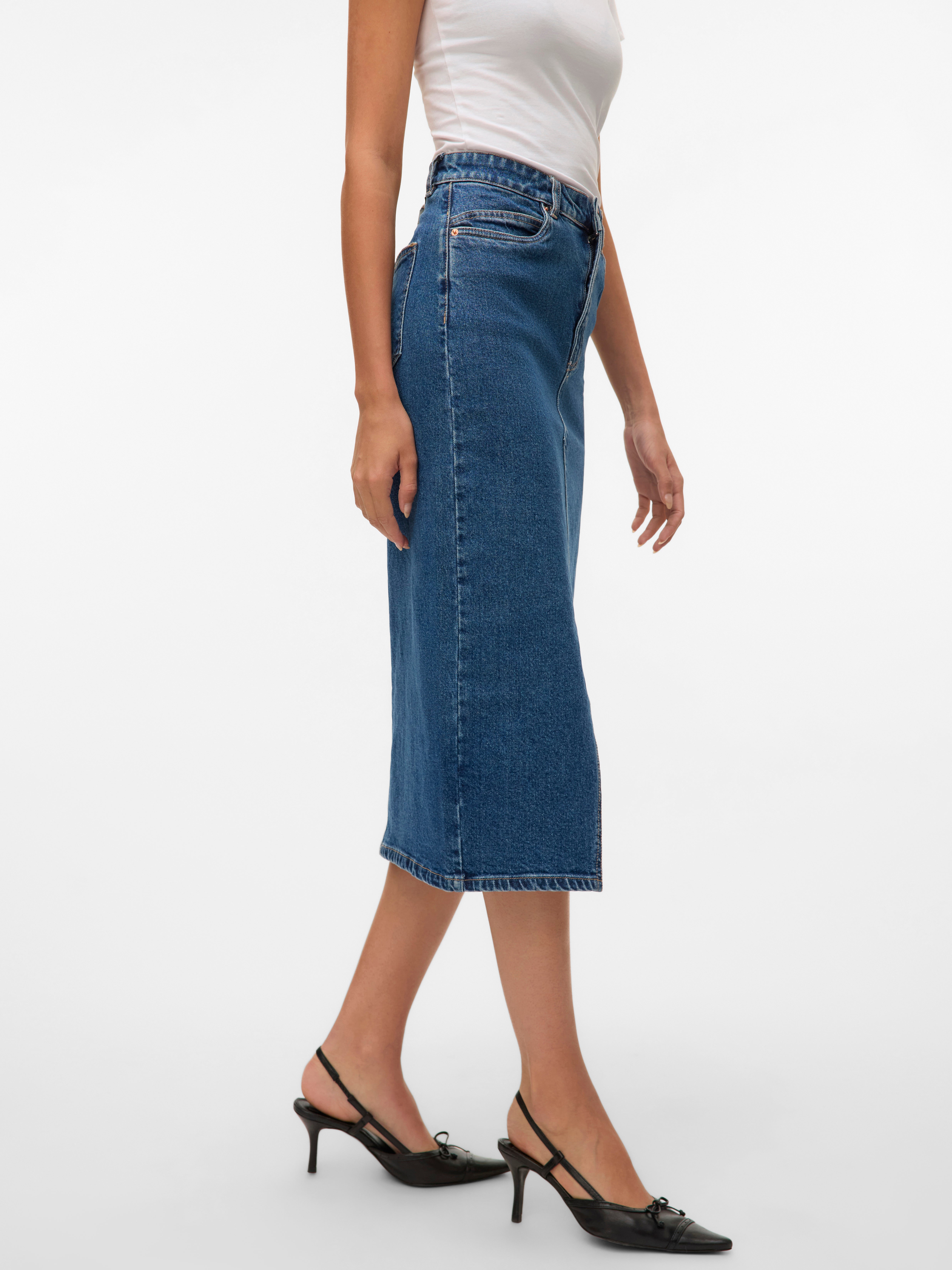 Jupe en best sale jean vero moda