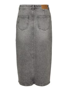 Vero Moda VMVERI Hög midja Lång kjol -Medium Grey Denim - 10295731