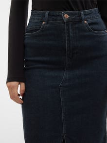 Vero Moda VMVERI Long Skirt -Dark Blue Denim - 10295731