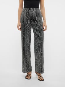Vero Moda VMKANZ High rise Broek -Black - 10295829