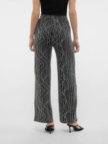 Vero Moda VMKANZ Taille haute Pantalons -Black - 10295829