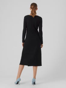 Vero Moda VMKANZ Robe longue -Black - 10295830