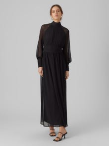 Vero Moda VMGAILA Lang kjole -Black - 10295839