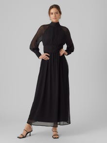 Vero Moda VMGAILA Long dress -Black - 10295839