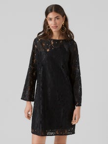 Vero Moda VMSEJA Kurzes Kleid -Black - 10295887