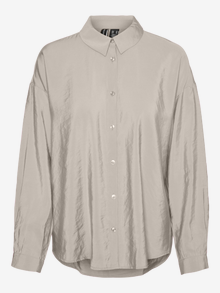 Vero Moda VMQUEENY Skjorte -Pumice Stone - 10295908