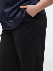 Vero Moda VMCOCO Mid waist Trousers -Black - 10296022