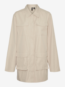 Vero Moda VMABENA Skjorte -Oatmeal - 10296041