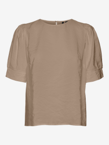Vero Moda VMQUEENY Top -Silver Mink - 10296059