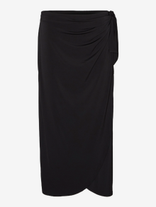 Vero Moda VMFRANCES Hohe Taille Langer Rock -Black - 10296064
