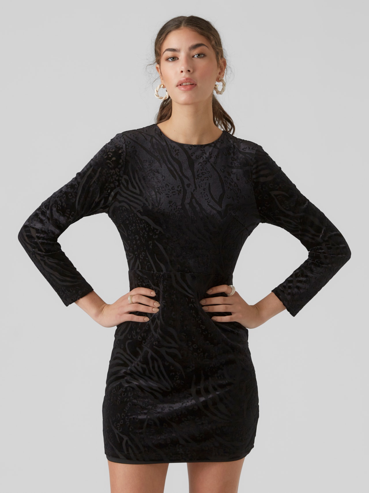 Vero Moda VMSINI Kort klänning -Black - 10296070