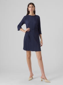 Vero Moda VMAURORA Kort kjole -Navy Blazer - 10296073