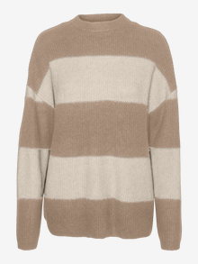 Vero Moda VMNATAHLIE Pullover -Silver Mink - 10296118
