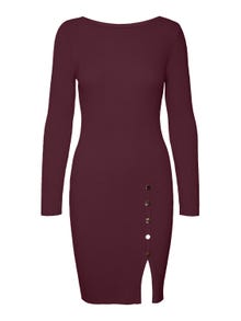 Vero Moda VMABA Lange jurk -Winetasting - 10296120