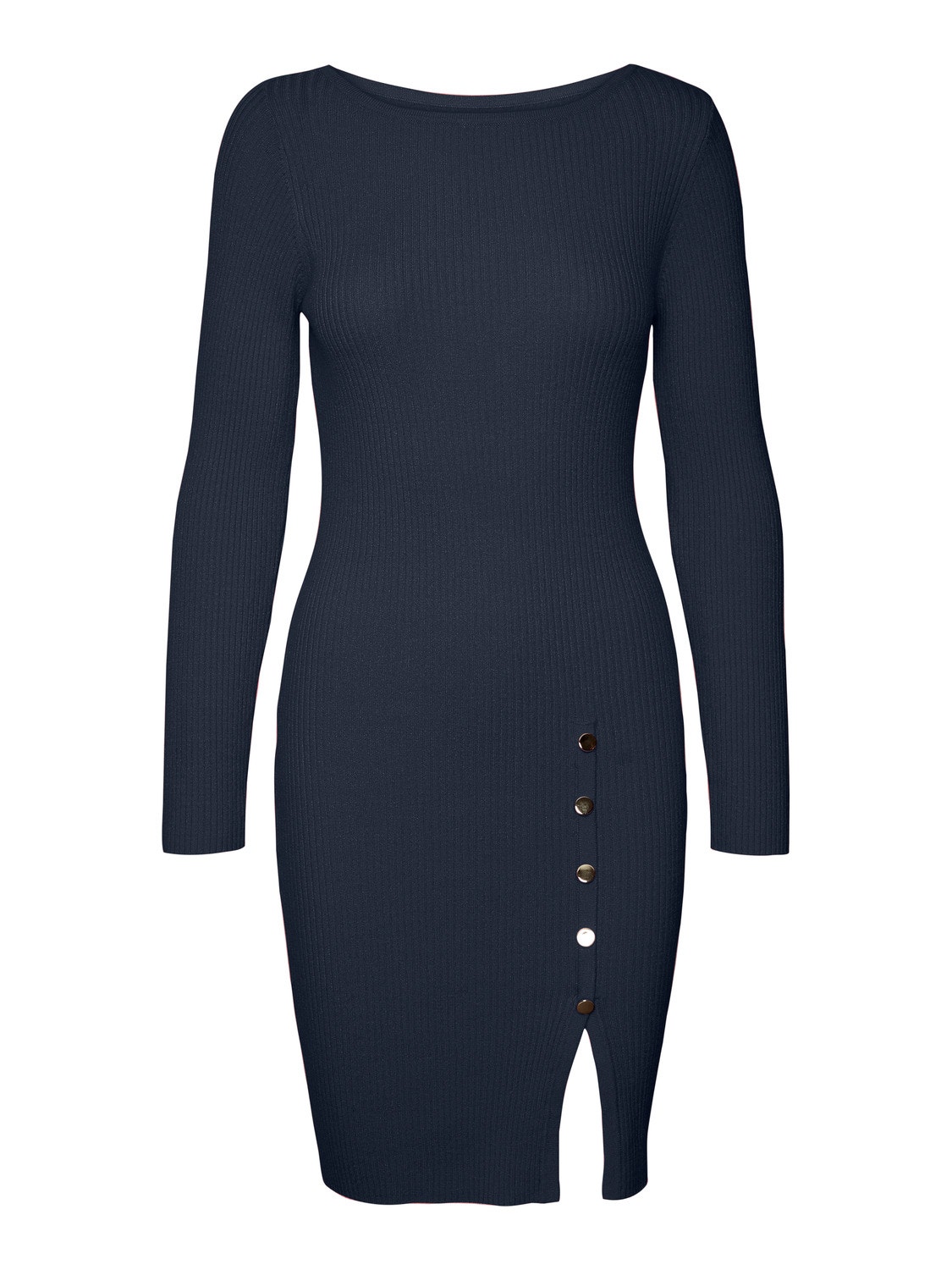 Vero Moda VMABA Lange jurk -Total Eclipse - 10296120