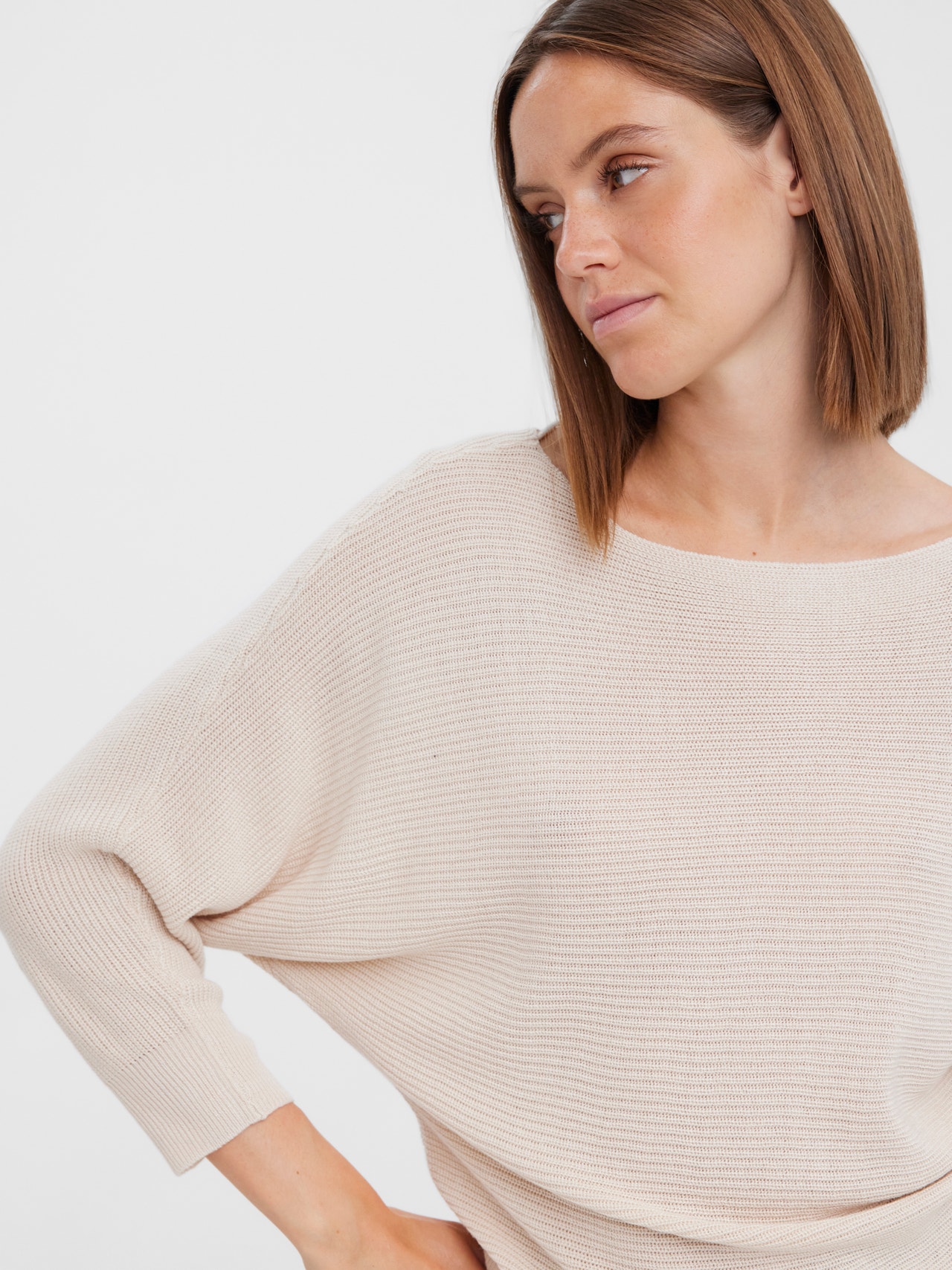 Pull Marron Femme Vero Moda Blouse | Espace des marques Pull Marron Femme Vero Moda Blouse | Espace des marques