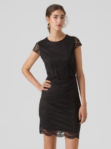 Vero Moda VMSARA Kort klänning -Black - 10296123