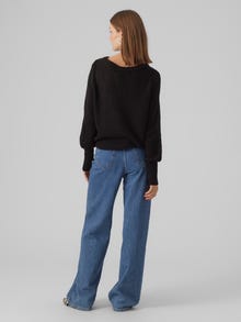 Vero Moda VMWAFFY Pullover -Black - 10296137
