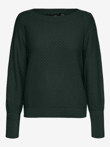 Vero Moda VMWAFFY Pullover -Scarab - 10296137