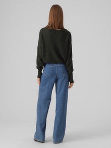 Vero Moda VMWAFFY Pullover -Scarab - 10296137