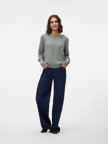 Vero Moda VMWAFFY Pullover -Chinois Green - 10296137