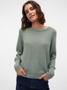 Vero Moda VMWAFFY Pullover -Chinois Green - 10296137