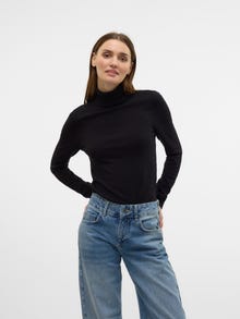 Vero Moda VMHAPPINESS Pullover -Black - 10296195