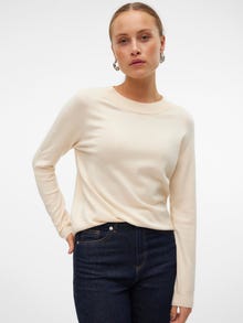 Vero Moda VMHAPPINESS Trøje -Birch - 10296206