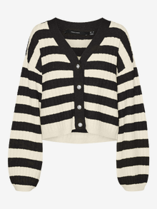 Vero Moda VMELYA Strikket cardigan -Black - 10296220