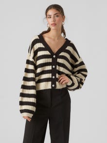 Vero Moda VMELYA Strikket cardigan -Black - 10296220
