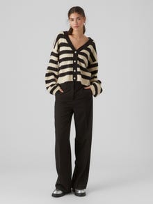 Vero Moda VMELYA Strikket cardigan -Black - 10296220